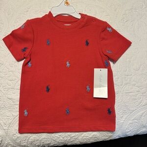 Polo by Ralph Lauren Kids Red T-Shirt